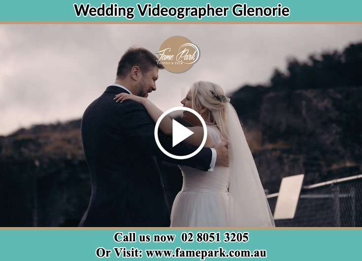 Bride and Groom looking at each other while dancing Glenorie NSW 2157